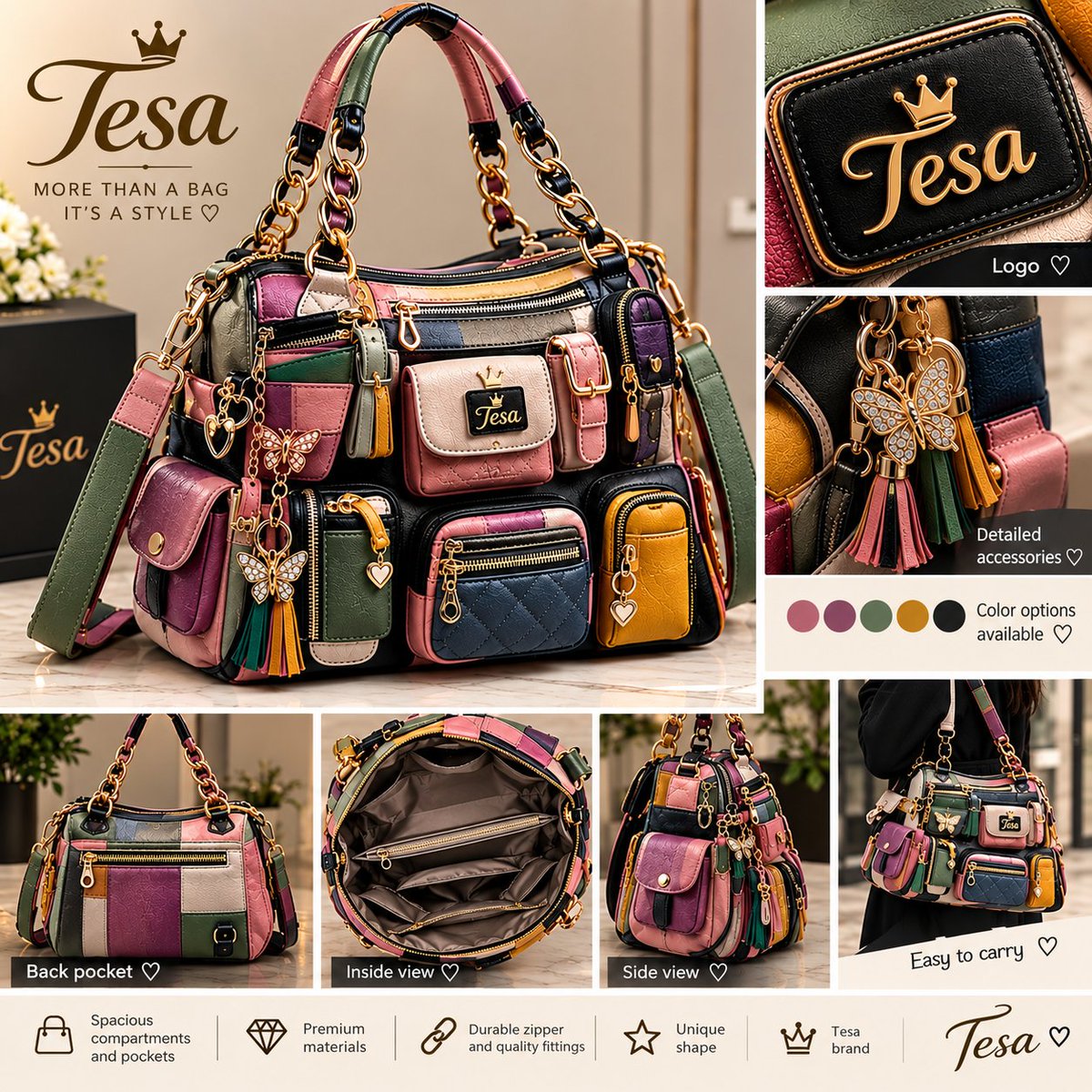 Tesadesignbag's tweet photo. 👜👜👜 https://t.co/jkOjLCI8dq
