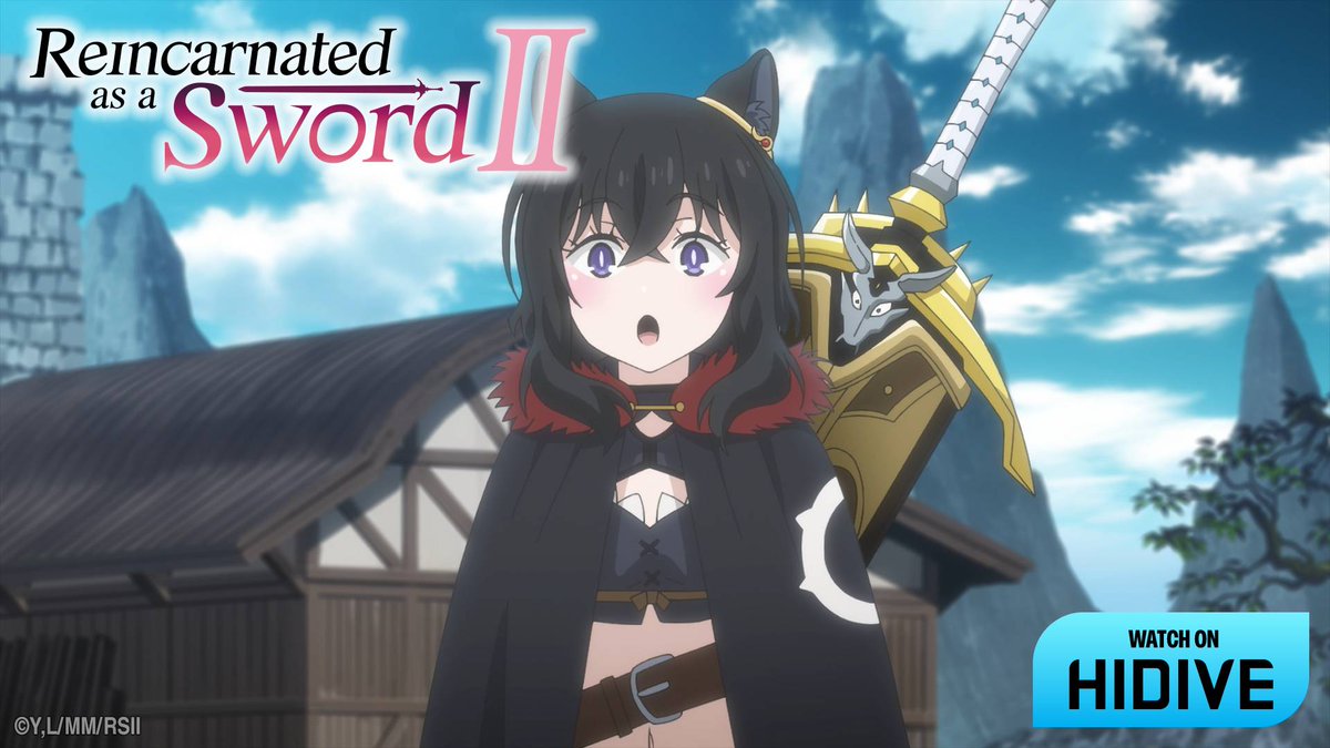 HIDIVEofficial's tweet photo. #ReincarnatedAsASword Season 2, episode 1 is LIVE: https://t.co/XYRIwMIrre https://t.co/3w7NKjUqjm