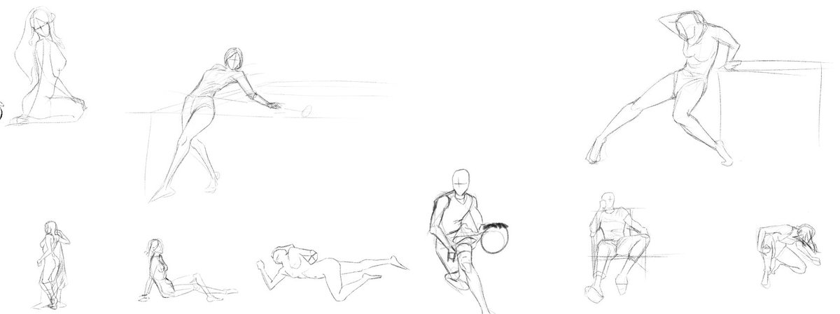 shadooxdx's tweet photo. some of my recent practice sketches https://t.co/1J8525AaIK