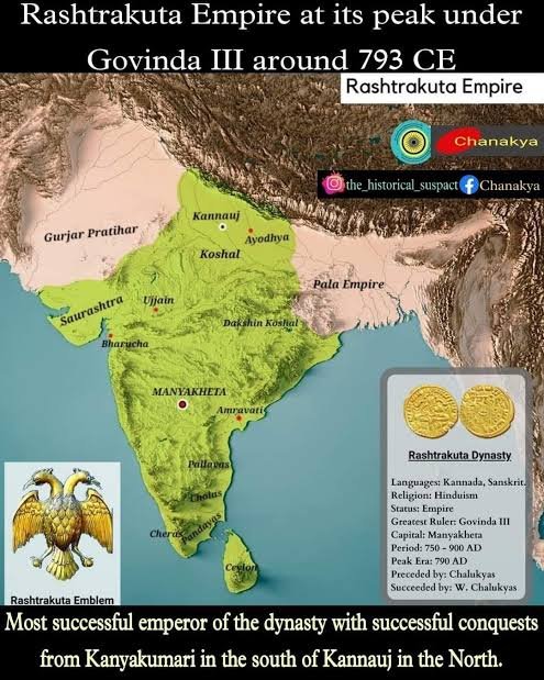 Ram_2468's tweet photo. Fakest map ever

1st Ratta not Kannads❌

Govinda-3 cant even annex Ganga regions for longtime.20+years in struggle.Hardly 10-12 years annex

Pallavas-10-15yrs tributes
Gangas still serve Pallavas

808Ce he defeated all Tamilagam poetic Praise wrote after his death

814 died🤣 https://t.co/aG4K0dMbTT