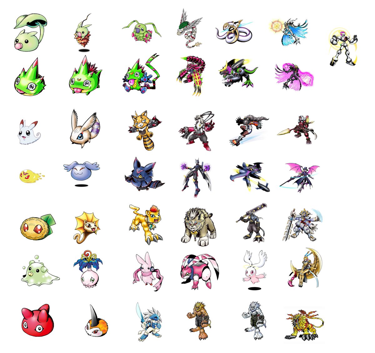 otro_jorch's tweet photo. What are your head cannon evolution lines for Digimon BeatBreak? https://t.co/p7BGYl8cYD