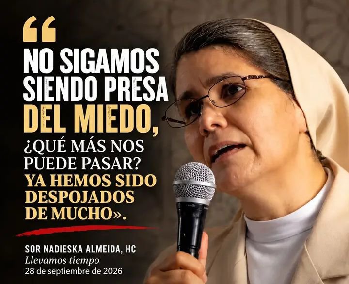 Blancoy48488239's tweet photo. La voz firme de sor Nadieska Almeida nos enseña el camino hacia la vida digna que merecemos,hacia la libertad.
Buenas tardes,desde #Cuba, isla cárcel del Caribe. https://t.co/HYLK4XwNZB