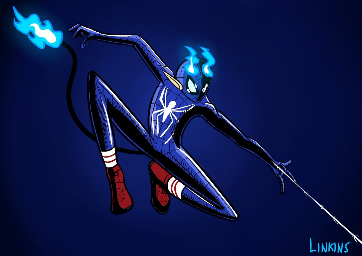 WJeksan's tweet photo. Father Fujimoto once told me: "With great power comes great responsibility."

Blue Spider by @Linkins95 

Thank you so much!!!

Did you watch Spider Man: Brand New Day?

#aoex #aonoexorcist #blueexorcist #青の祓魔師 #spiderman #spidermanbrandnewday #человекпаук https://t.co/oIexCABWmv