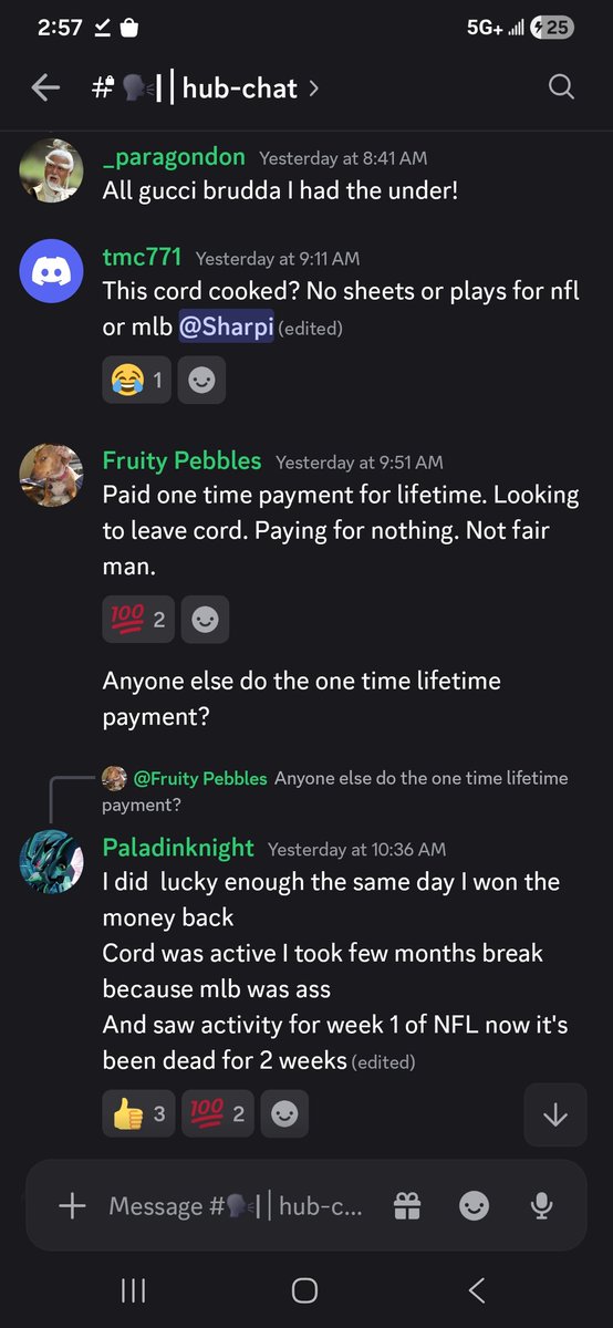 SoulDegenerate's tweet photo. Just some proof on how SharpHub is rocking out these days. Whatever you do, don't sign up for thier discord. https://t.co/2UxChPAIUD