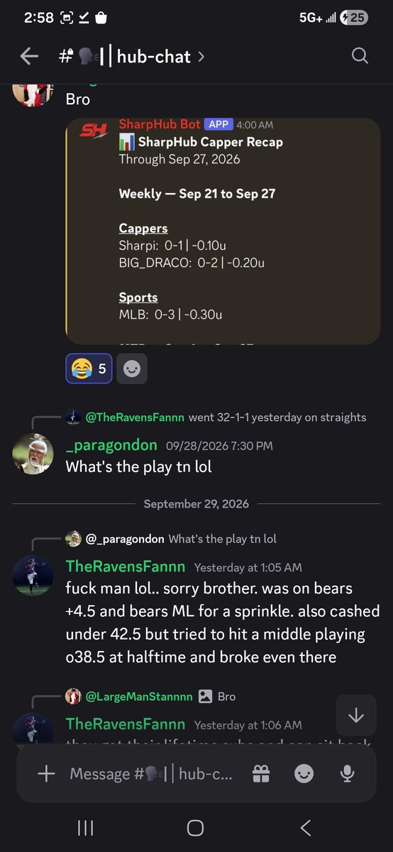 SoulDegenerate's tweet photo. Just some proof on how SharpHub is rocking out these days. Whatever you do, don't sign up for thier discord. https://t.co/2UxChPAIUD
