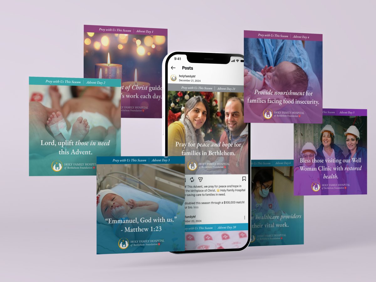 NewTargetInc's tweet photo. Learn all about our recent work with Holy Family Hospital Foundation: nonprofit marketing, brand building, website design, video production, hosting, and more! Read the full case study here: https://t.co/db1nAoSRiD. 

@HolyFamilyHF https://t.co/ngAyhK8Pyh
