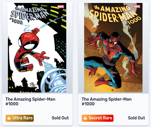 lodouNono's tweet photo. The alternative cover of The Amazing Spiderman #1000 available on @veve_official .
Happy ASM 1000 day !
#veve
@MarvelComicsHQ https://t.co/Ffqm6rQR28