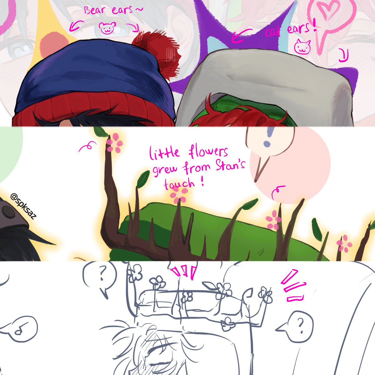 spksaz's tweet photo. sorry for cornplating my own art but i added some details i wonder if anyone has noticed _(:3」∠)_ https://t.co/2YzFxwYDDS