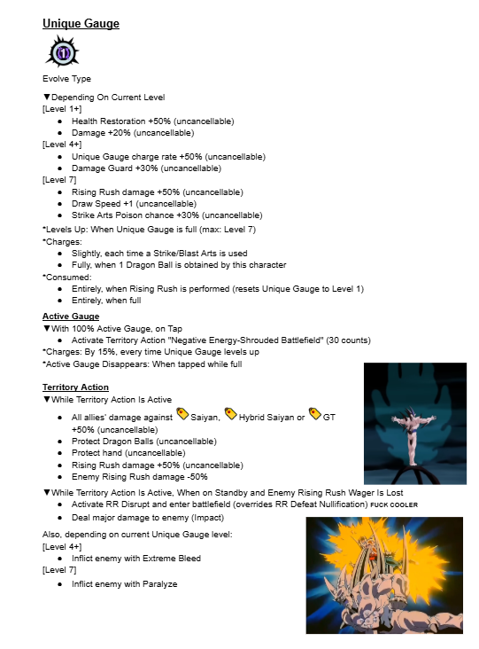 uri_delaparra8's tweet photo. THE PINNACLE OF THE SHADOW DRAGONS!!!
ULTRA OMEGA SHENRON JOINS THE FIGHT!! This absolute powerhouse comes with a new mechanic, Territory Action, which is similar to Dokkan's Domains: it allows Omega to create a field effect that affects every character in the battlefield!! https://t.co/f38Oj35LIR