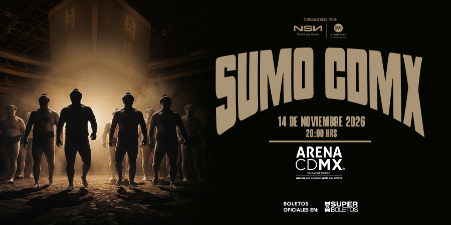 ArenaCdMexico's tweet photo. ¿Estás listo para ver a los GIGANTES del SUMO? 🥋🔥

La #ArenaCDMX se prepara para una noche de fuerza, técnica y tradición japonesa.

Adquiere ya tus boletos en Superboletos 🎟 y en la app de Superfan 📱: https://t.co/7MOyqfWbLc https://t.co/VCNbAS3e7w