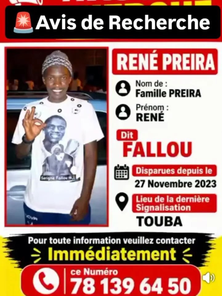 Avis_Senegal's tweet photo. 🚨Partagez svp🙏 https://t.co/gzTjvv0PbR