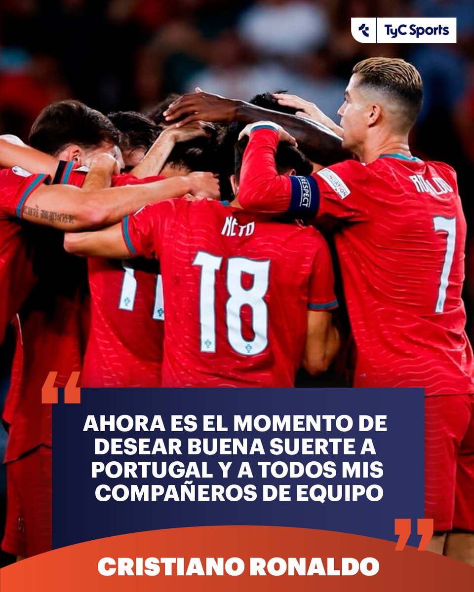 TyCSports's tweet photo. 💥 BOMBAZO: ¡CRISTIANO RONALDO ABANDONÓ LA CONCENTRACIÓN DE PORTUGAL! ❌🇵🇹

En un duro comunicado, el luso anunció que se retiró del campo de entrenamiento y que los motivos que lo llevaron a dejar el seleccionado serán informado a los portugueses a su debido tiempo. Sorpresa total en el mundo del fútbol.