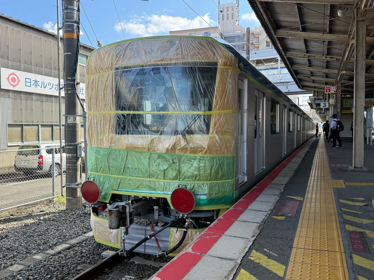 Rail_Channel's tweet photo. 2026.9.30  #81555F 甲種輸送(EF210-357[新]牽引)。徳庵・京都にて

#80050型 #野田線 #アーバンパークライン https://t.co/aWM8JzAnL2
