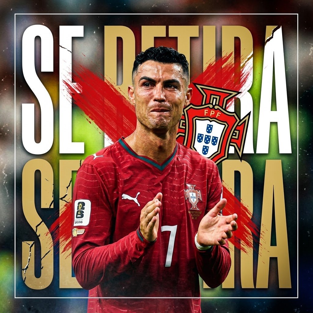 Crackbol10's tweet photo. Opiniones del RETIRO de CRISTIANO RONALDO con Portugal? 🤣🤣🤣 https://t.co/dgb4TI4Kd5