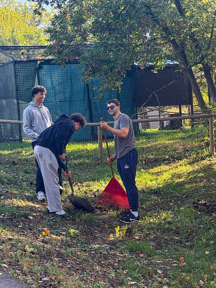 UMaryMensBball's tweet photo. Work Hard, Have Fun, Give Back ππ
The Marauders spent the morning volunteering at the zoo. We had a great time serving the community, working together, and enjoying the zoo π¦ π
#fortheship #gomarauders #lifeatmary #dayofservice https://t.co/6HgoAVnYPE