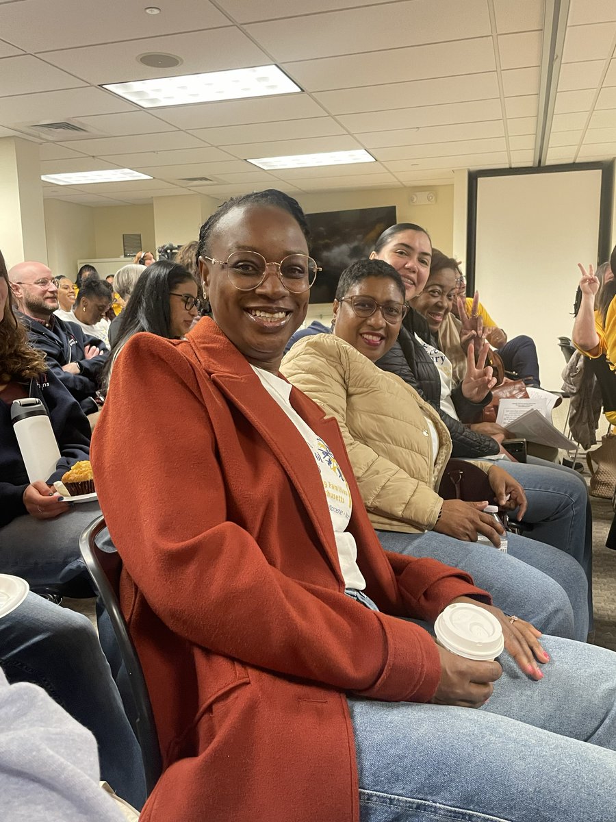 CSRoxbury's tweet photo. Last Friday, CSR was proud to join more than 150 human services advocates at the first-ever @TheCaringForce Metro Boston Rally. Our President and CEO, Sandra McCroom, served as emcee, welcoming a packed room. We’re proud to stand with our fellow human services organizations! https://t.co/Uvxuh0Y4G0