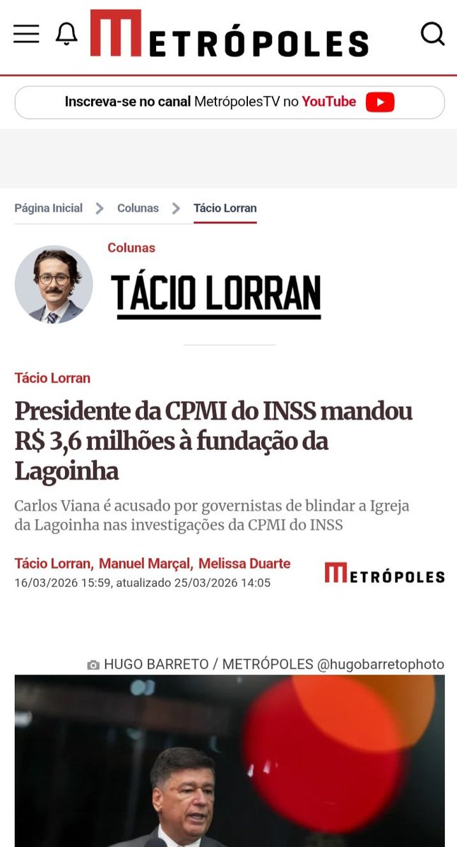 MariaEl38219877's tweet photo. @AndreJanonesMG @carlosaviana Pede a prisão  dele  tb, afinal ...1 https://t.co/8dcRQdPGnd