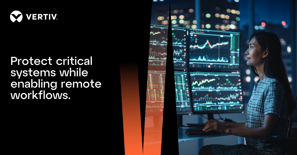 Vertiv's tweet photo. Serial consoles secure critical systems by isolating access and reducing network-level risks. They enable safe remote workflows in regulated environments like finance. Learn more: https://t.co/aLheuUQ0NH
#SerialConsoles https://t.co/QJlpeskAL7