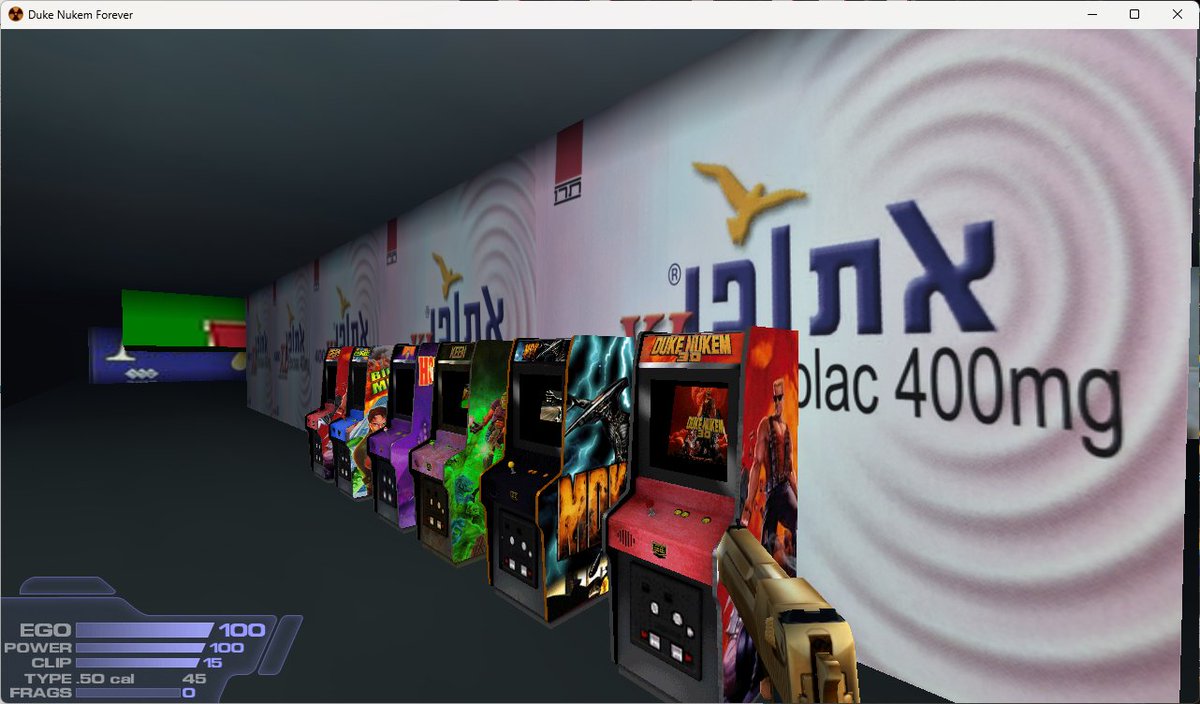 duke_unreal's tweet photo. כשכאבי גב משתלמים לך!! #DNF2001 #UE1 #UnrealEngine1!! https://t.co/AvbQSfpJyJ