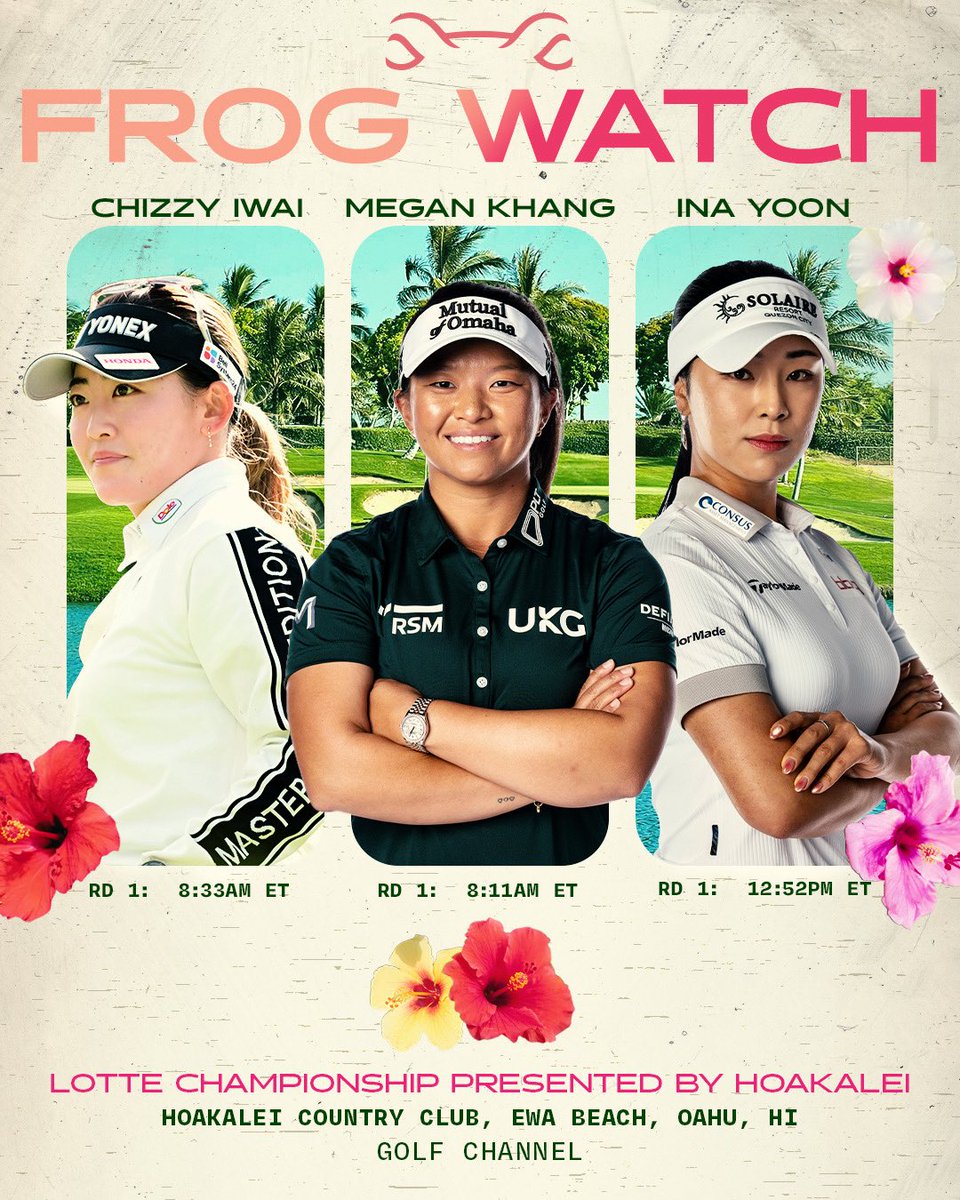 commongolf's tweet photo. Frogs in the Field:  Lottie Championship 👀 https://t.co/54EL5g1qy8