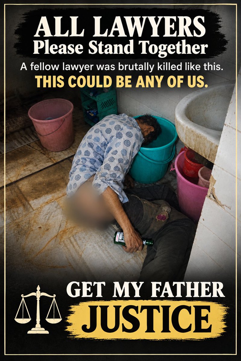 geet077's tweet photo. @BJP4India I want justice for my papa,  please help and cover my murder news. https://t.co/1LENdg9XtX