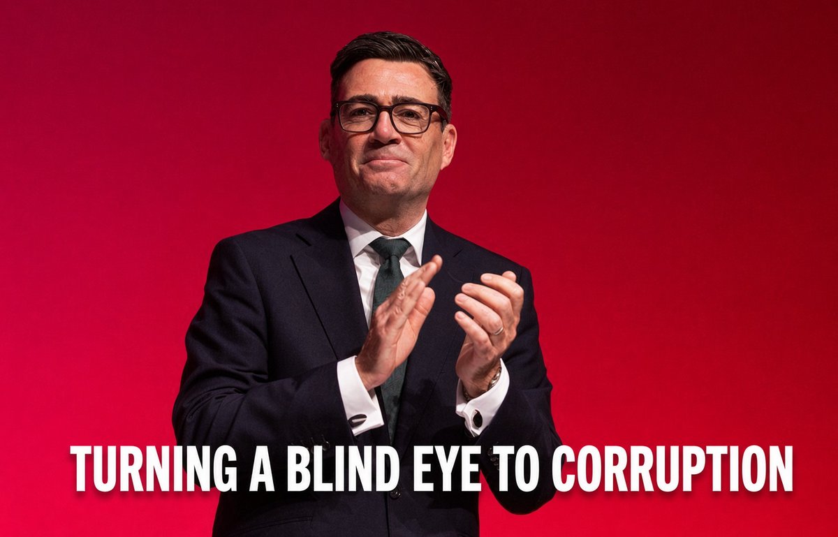 Unitedfans2023's tweet photo. The UK now has a Prime Minister who is TURNING A BLIND EYE TO CORRUPTION.
By supporting Manchester City's owners it means ANY CORRUPT PERSON OR GROUP can invest in the UK.
This is actually REALLY BAD what Andy Burnham is doing.
#AndyBurnham #115charges https://t.co/aGElbzpSOh