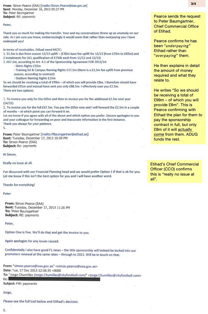 themagic_tophat's tweet photo. Here is definitive evidence that Etihad was complicit in the “sham arrangements”.

Note: Peter Baumgartner was Etihad’s Chief Commercial Officer at the time

@etihad try explaining that away before you pretend to threaten people for telling facts https://t.co/yWefWlXVvT