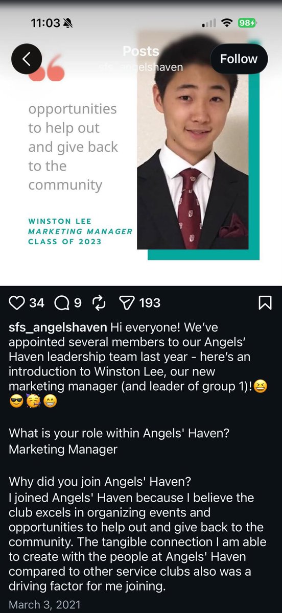 landpalestine's tweet photo. Winston Lee one of the Cornell 7 rapists He's the grandson of former Korea  prime minister Lee Long 

His father, Barton Lee is the Managing Director & Head of Asia for EIG. 

His mother, Ji Young Hwang is the President of the Korean American Women's Association in Hong Kong

They are the most privileged elite class in Korea.  This is wild!