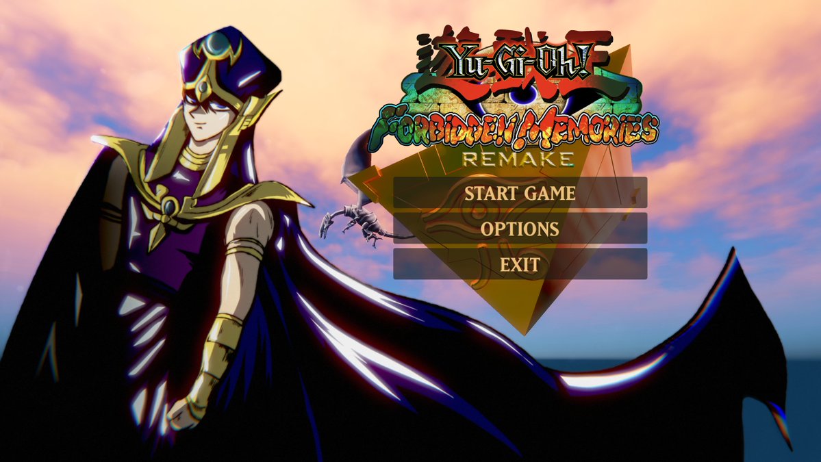 __microdancing's tweet photo. proximamente: yugioh forbidden memories remake open source (solo blender + godot artesanal, sin ai slop de ningun tipo) #yugioh #forbiddenmemories #remake #YGOFMRemake https://t.co/DEV5VsaUBD
