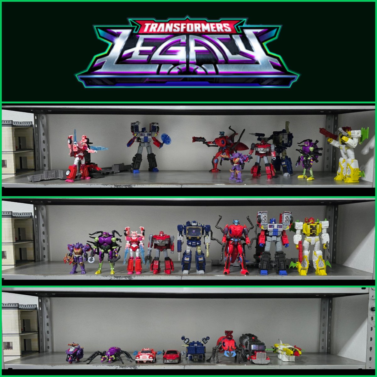 Z_Magnus_News's tweet photo. Hoy una publicación enfocada en mis figuras de Transformers Legacy 

En un enfrentamiento quien ganaria? Los Autobots o los Decepticons y Predacons?

#transformers
#transformerslegacy 
#optimusprime 
#soundwave 
#elita https://t.co/CZnmKaT03k