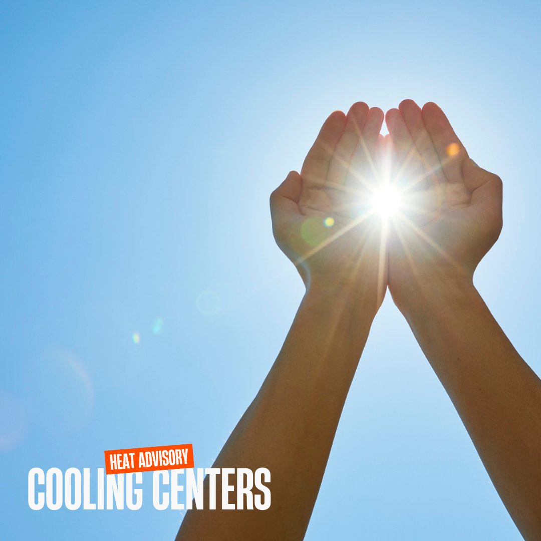 CityofDowney's tweet photo. A heat advisory is in place for October 1-3 and October 5. Cooling Centers are available to help residents stay safe during the heat.

📍 Barbara J Riley Center
7810 Quill Dr, Downey, CA 90242

📍 Downey City Library
11121 Brookshire Ave, Downey, CA 90241 https://t.co/ut9Olu20m2