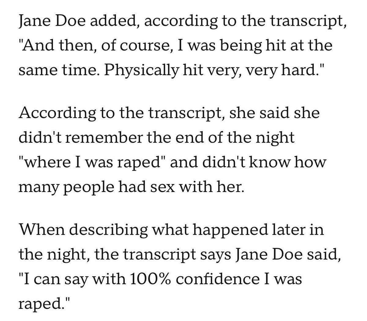 punishedmother's tweet photo. Every horrible man in this site seems to be relying on “[Cornell Victim] said it was all consensual” when, in fact, she said the opposite at the time and has been consistent! https://t.co/nqt2w4TBi8