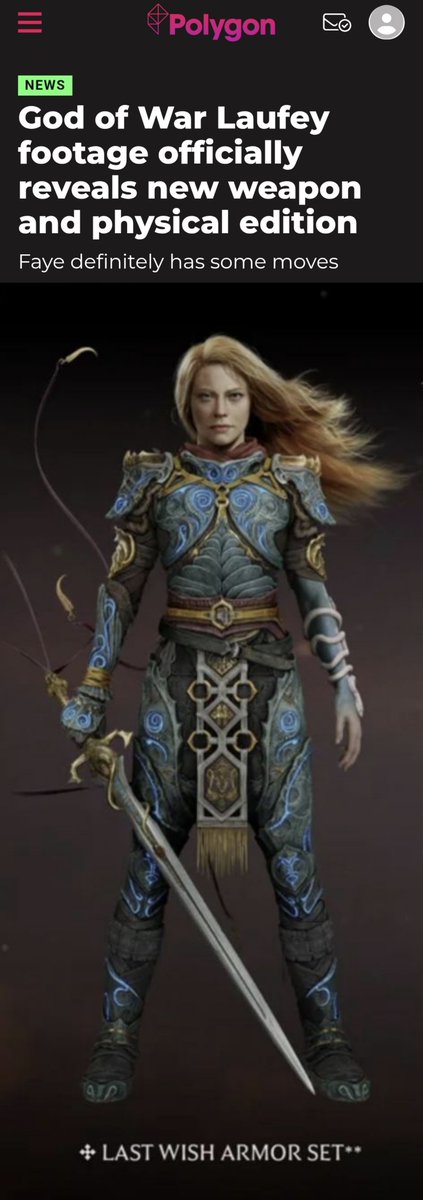 Mangalawyer's tweet photo. Female armor in old school God of War vs. non-buynary armor in God of War Laufey https://t.co/2Z2qEyqOld