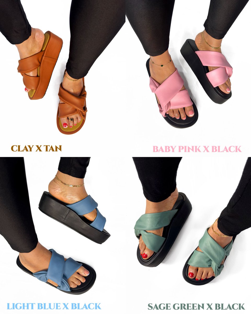 ejrepublik's tweet photo. The AISE Higher Soles platforms should be in your rotation

Elevated wedge and comfortable design
What's your pick?

Price: ₦27,500
Available in over 40 colors and mixes
Up to size 48!

Kindly send us a dm, a WhatsApp message on 08144047350 or shop on https://t.co/7d8A86Kcs4 https://t.co/ENxNrEaRfA