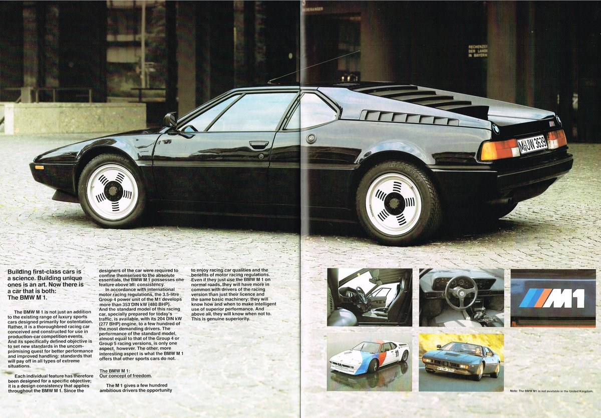 DDRETRO1969's tweet photo. AUTOWERBUNG🚗BMW
BMW M1 [1980] https://t.co/qVr3Huznns
