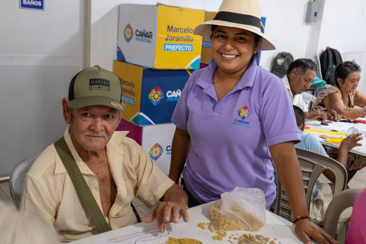 PrefecturaCanar's tweet photo. 🤠🌾 ¡Tradición que se vive, comparte y nos une!

Con amorfinos, creatividad y mucha alegría conmemoramos el 𝐃𝐢́𝐚 𝐝𝐞𝐥 𝐌𝐨𝐧𝐭𝐮𝐯𝐢𝐨 junto a nuestros adultos mayores, con y sin discapacidad. 💚 https://t.co/XNwDwXb982
