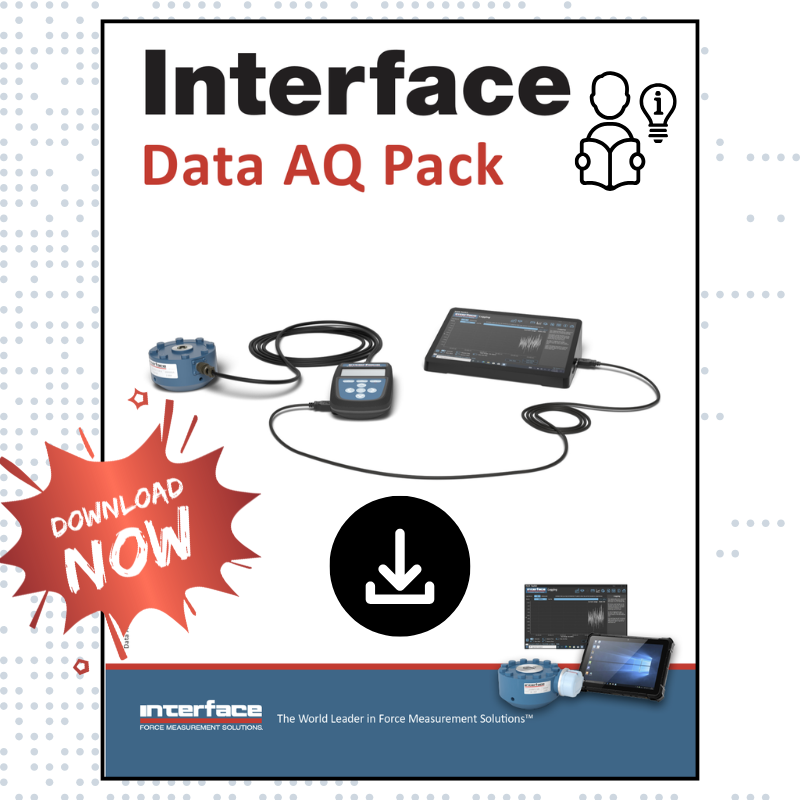 loadcells's tweet photo. What is an Interface Data AQ Pack? Interface offers comprehensive force measurement data acquisition solutions that pair load cells, multi-axis sensors, torque transducers, and wireless sensors with instrumentation and displays. https://t.co/NkHBf1FhM7 https://t.co/z3em5Nt3wF