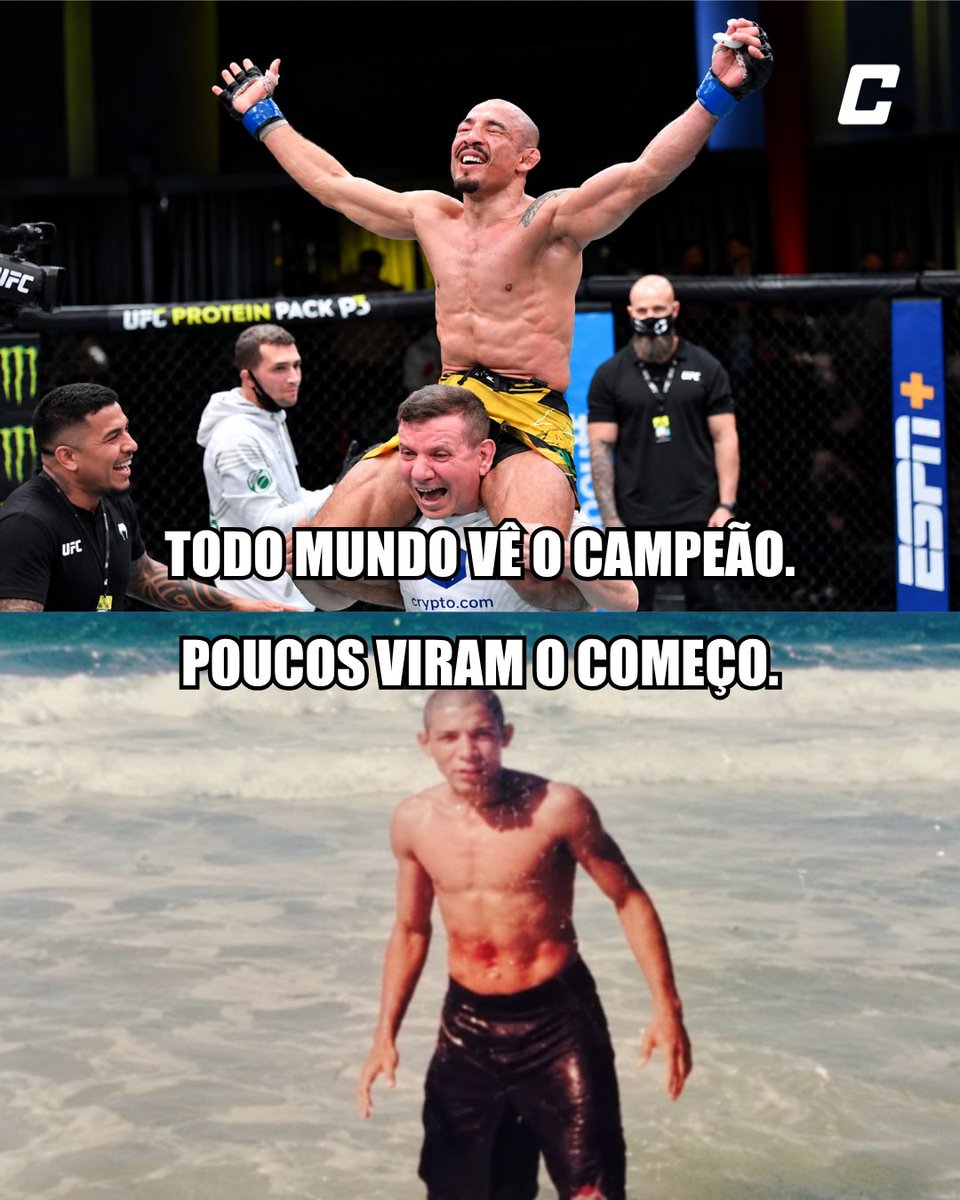 combate's tweet photo. TODO MUNDO VÊ O CAMPEÃO. POUCOS VIRAM O COMEÇO.

Aldo construiu uma das maiores histórias do MMA brasileiro com trabalho e persistência. Agora, o campeão está de volta! Aldo encara Marlon Vera no Hype, em um duelo de grappling, neste domingo, a partir das 19h!

#HypeNoCombate https://t.co/KQzy69S5Pd