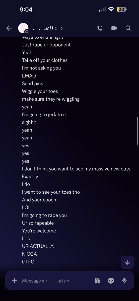 Uvanisqx's tweet photo. @pvpr3mii @Estherkhqo @ankhs4bast your proof was cropped, and fabricated. as well as you deleted a lot of your messages on your end to make yourself look like you didn’t reciprocate. keep it pushing. https://t.co/yFv04KoxA1
