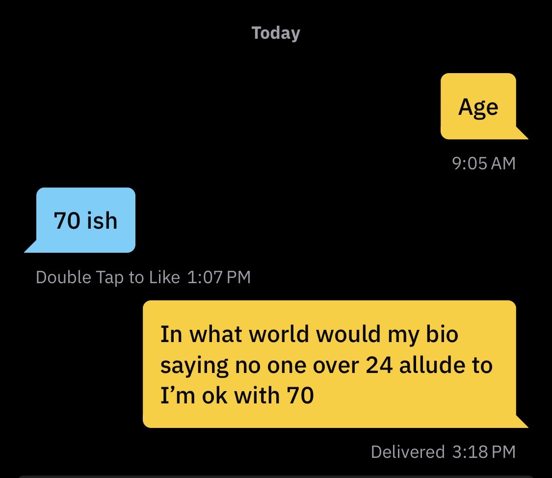 tripplexlayer's tweet photo. 80% of dms are old ass dudes how hard is it to find a average blonde dude my age https://t.co/7GEqaj940a