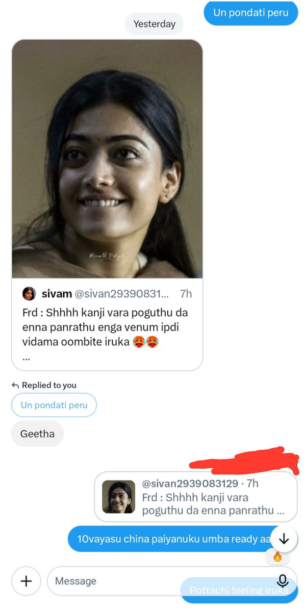 PandiDurai4723's tweet photo. இன்னோருத்தன் என்னானனா என்ன ஊம்பாம  விடமாட்டான்னு சொல்லிக்கிட்டு இருக்கான் https://t.co/wzDNY9wLJm