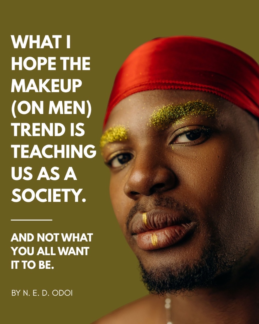 dramaqueensgh's tweet photo. The Makeup On Men Trend is more than a cute picture/video our algorithm recommends to us. It is a reminder that makeup is form of art and a reoccurrence of a previous fashion trend for men.

(1/3)

Phot credit: Pexels https://t.co/ZzhJDQYrpf