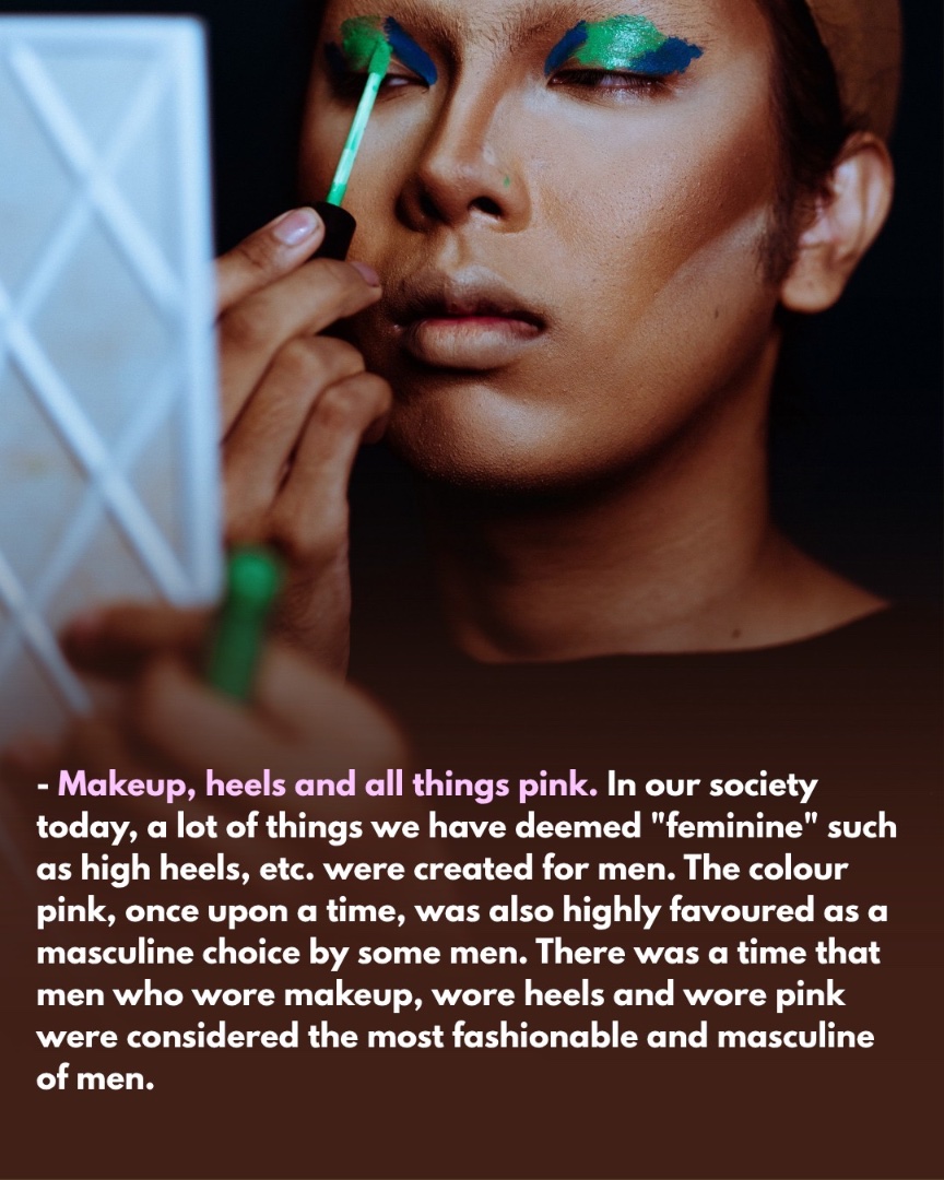 dramaqueensgh's tweet photo. The Makeup On Men Trend is more than a cute picture/video our algorithm recommends to us. It is a reminder that makeup is form of art and a reoccurrence of a previous fashion trend for men.

(1/3)

Phot credit: Pexels https://t.co/ZzhJDQYrpf