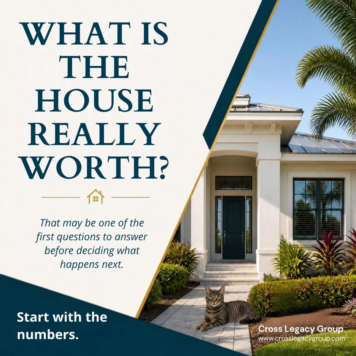 HeidiIbrahimRE's tweet photo. Before deciding what happens to the house, start with the numbers.
🏠 What's it worth?
🏠 What's owed?
🏠 What are the options?
Know the numbers first.
🌐 https://t.co/LqzNGQpuNs

#DivorceAndRealEstate #RealEstateEducation #HomeValue https://t.co/YxR325DC2r