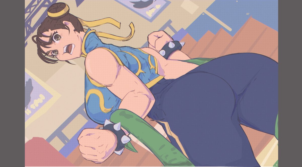 7_Passes's tweet photo. Street Fighter Episode B -- Chun-li https://t.co/X14vKpodER