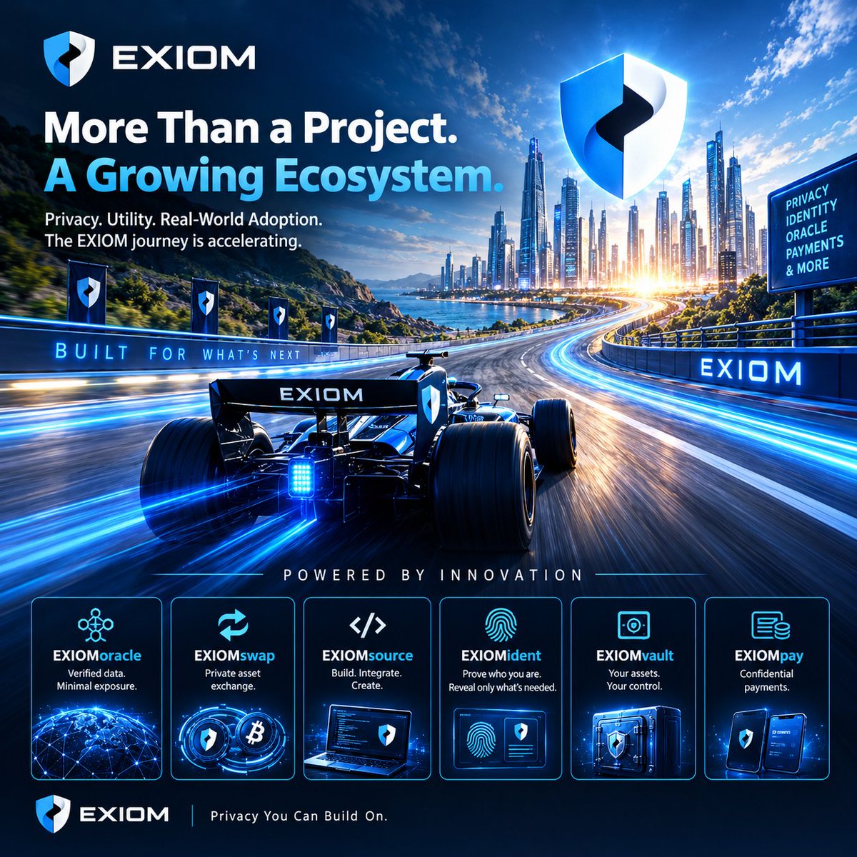 EMesheel24192's tweet photo. @Core_002 ⚡ EXIOM: built in silence, ready for history. 🚀
✅ 950 live nodes on Layer 1 
✅ 68% of supply locked 
✅ Developer API around the corner
Bear market builders → bull market legends. This run won't wait. 🔥
xeqm-labs:native  @ExiomXEQM  #BullRun https://t.co/UdwuRe1Ge5