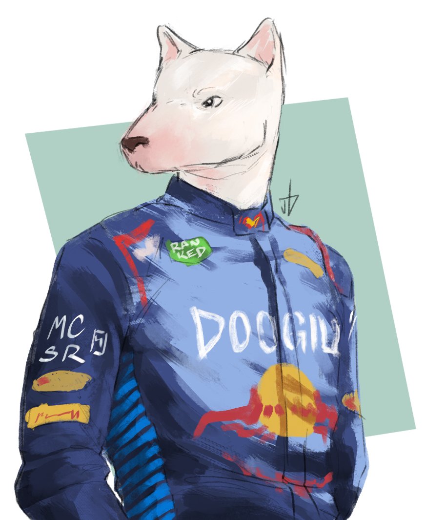 Shia__JD's tweet photo. Some mcsr x F1 ✨ thank you Caro for your infinite wisdom 

#infumefanart #doogilefanart #silverrunsfanart https://t.co/BqzDmFjn7v