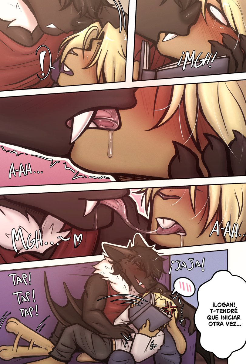 ElTakisUwU's tweet photo. Mini comic:
LOGARON🐰❤🦇
#furryart #furry #furryfandom #furrycomuunity https://t.co/dqrq6Fjeb8
