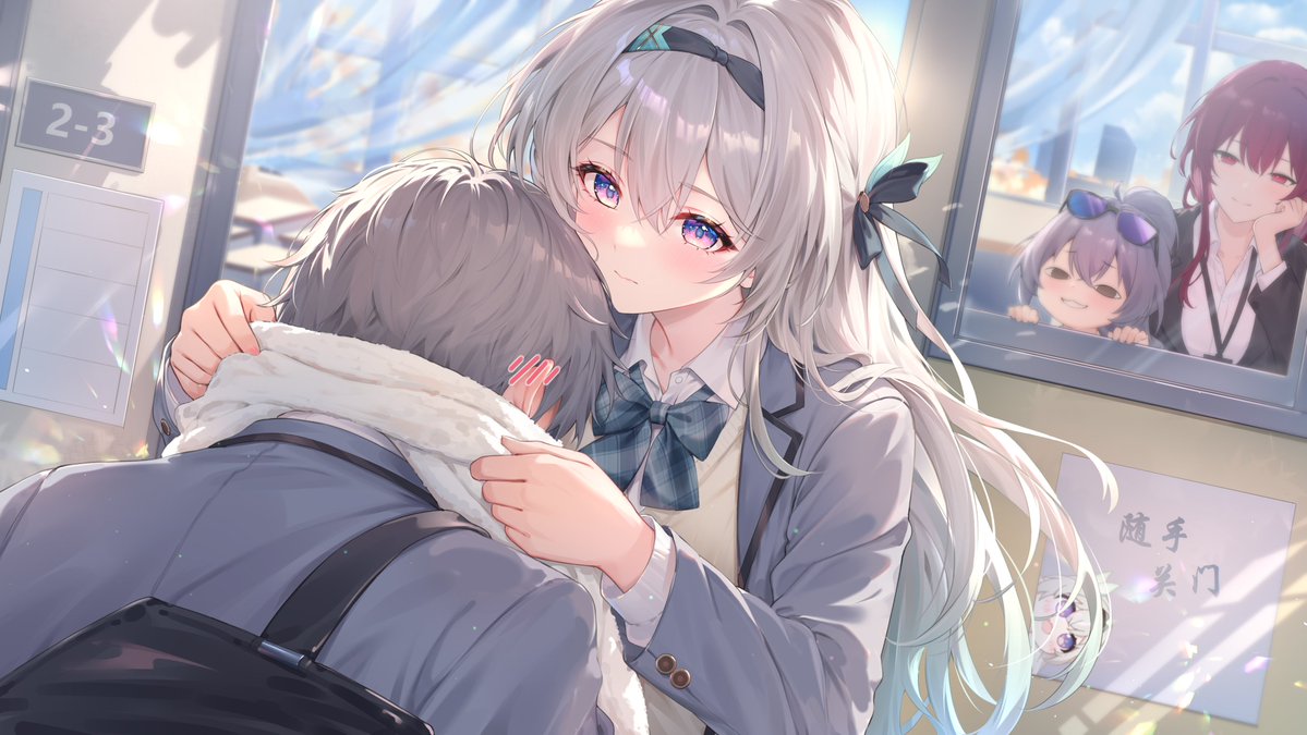 KuroidaOvO's tweet photo. #HonkaiStarRail #Firefly 天气转凉，照顾好自己🧣 https://t.co/ZVam67Nkor