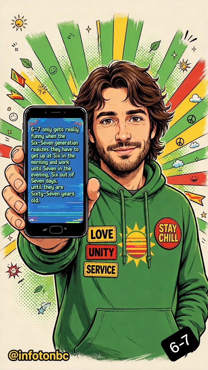IGWMSuavemente's tweet photo. 6-7 after reading this they understand, have a wonderfull Day 💚💛❤️ Love Unity Service #naturalbornchillaz #infotonbc #comicart #nrw #meme https://t.co/sxZ7w8fw91